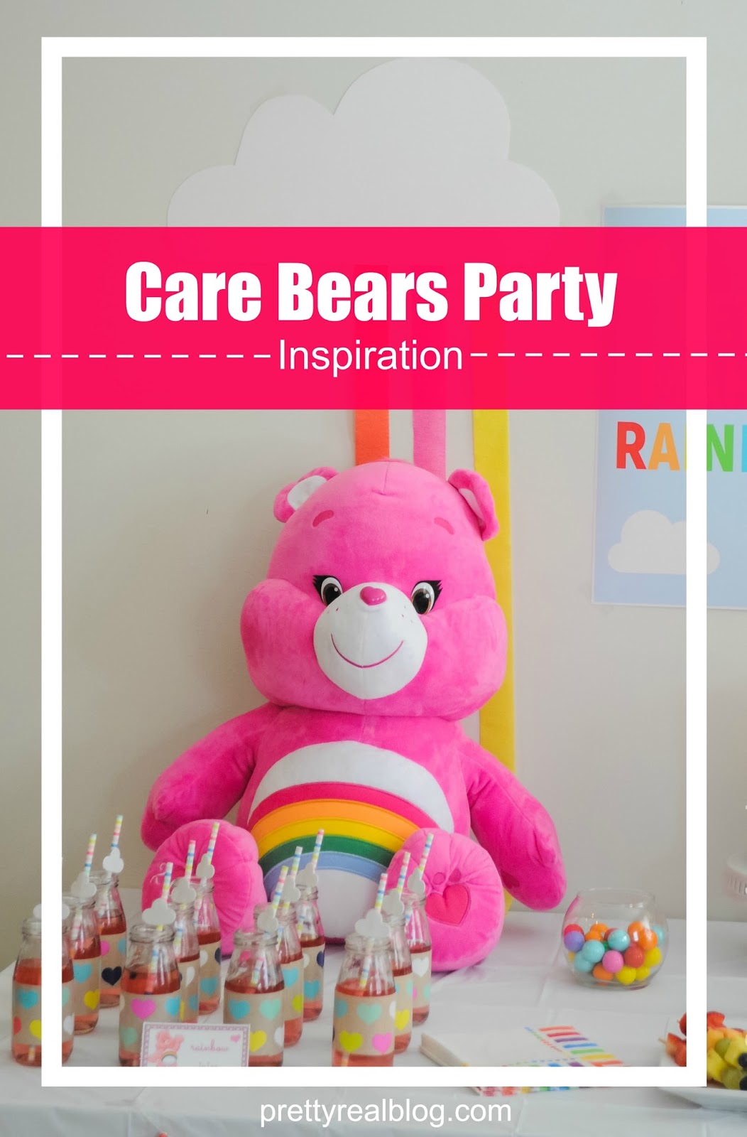 Genevieve's 'Let's Make a Rainbow' Care Bears Party - Pretty Real